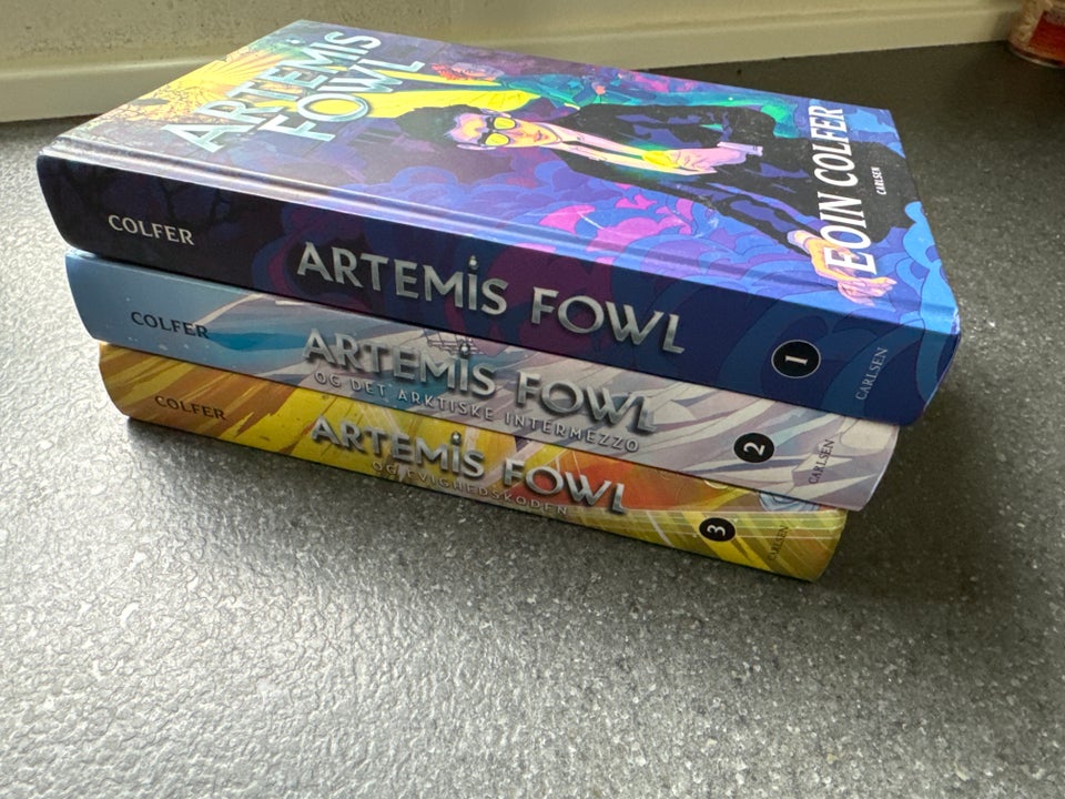 Artemis Fowl 1-3, Eoin Colfer,