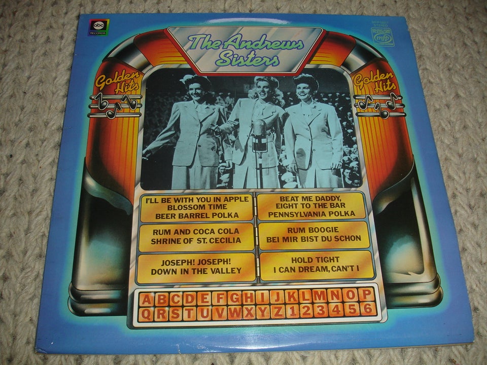 LP, The Andrews Sisters ( Jazz, Pop )