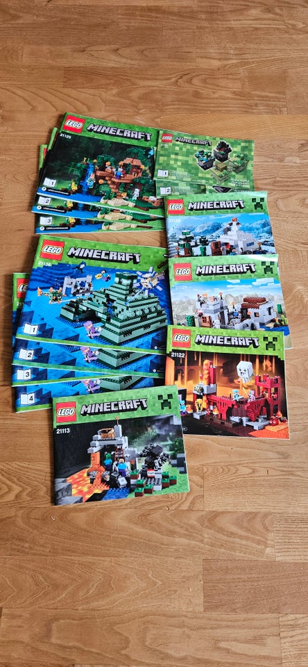 Lego Minecraft, 21113 21122 21121