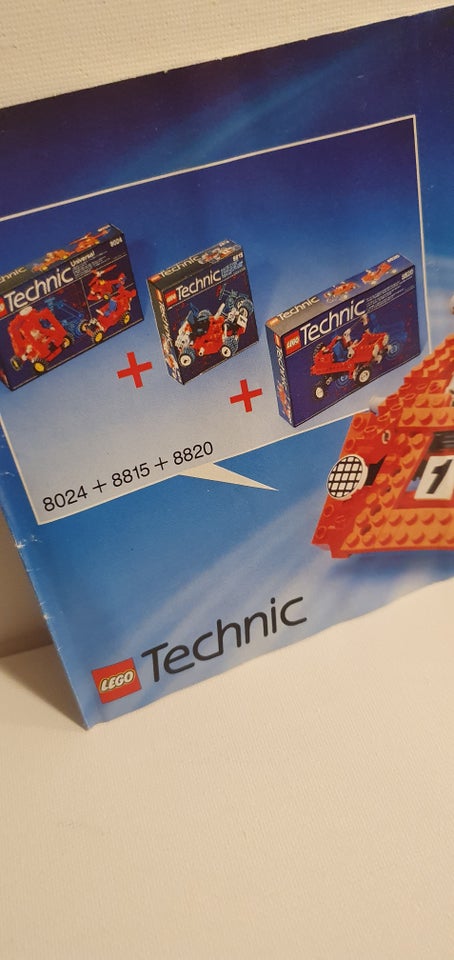 Lego Technic, 8815 + 8820 + 8024