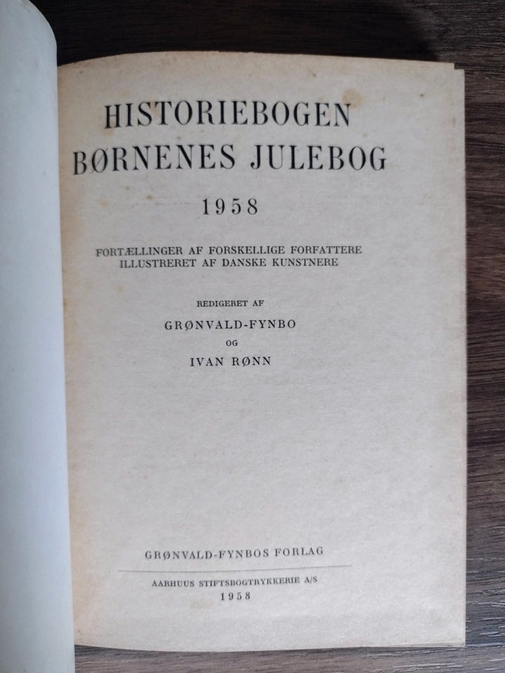 Historiebogen/Børnenes julebog ,