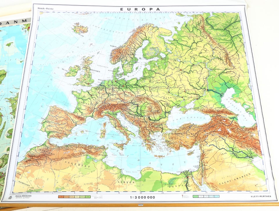 Skolekort, Europa