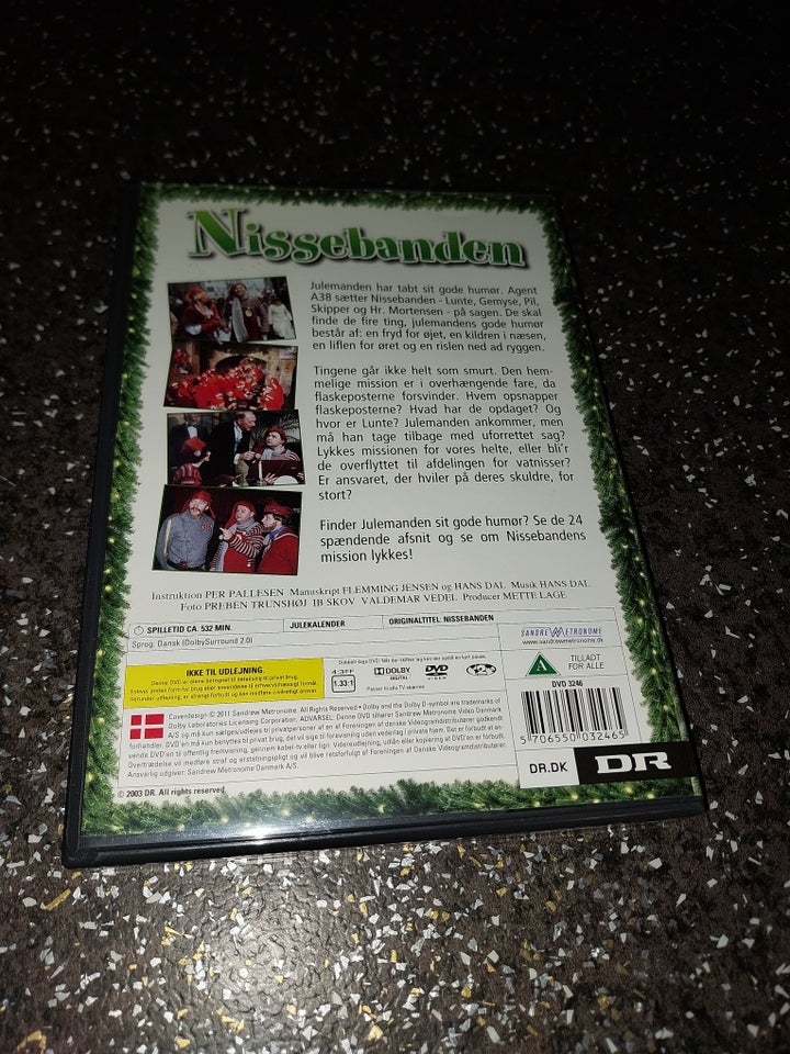 Nissebanden, DVD, familiefilm