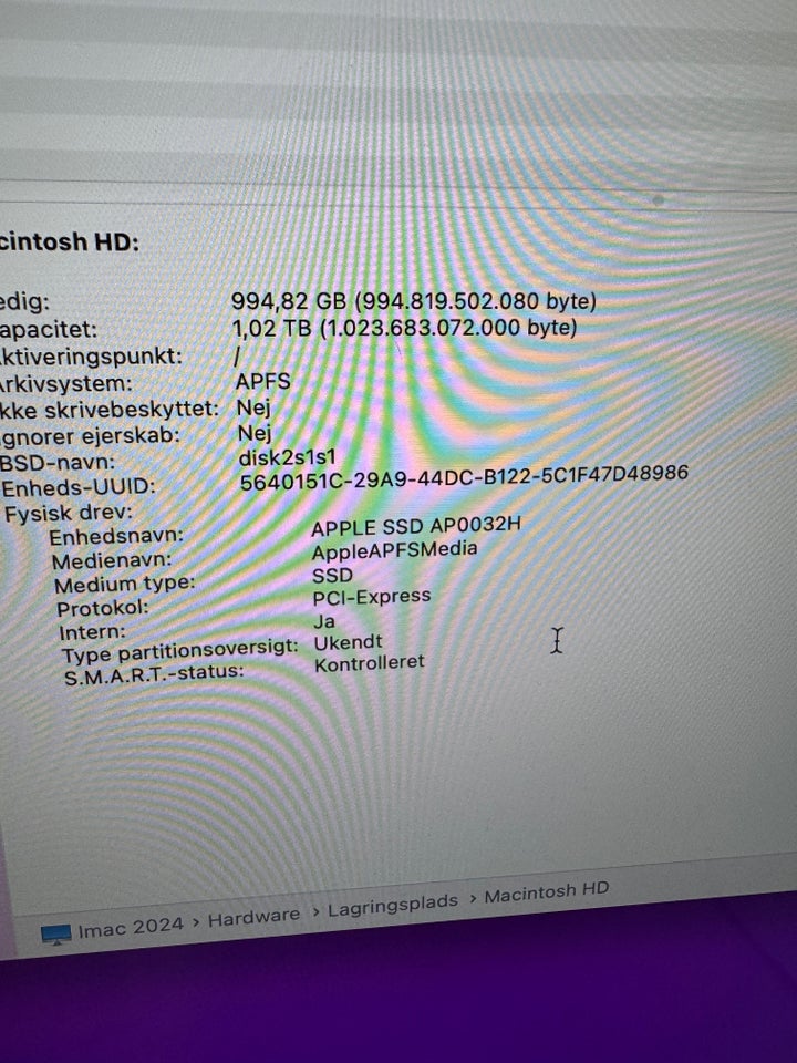 iMac, Late 2015, 4,0 GHz