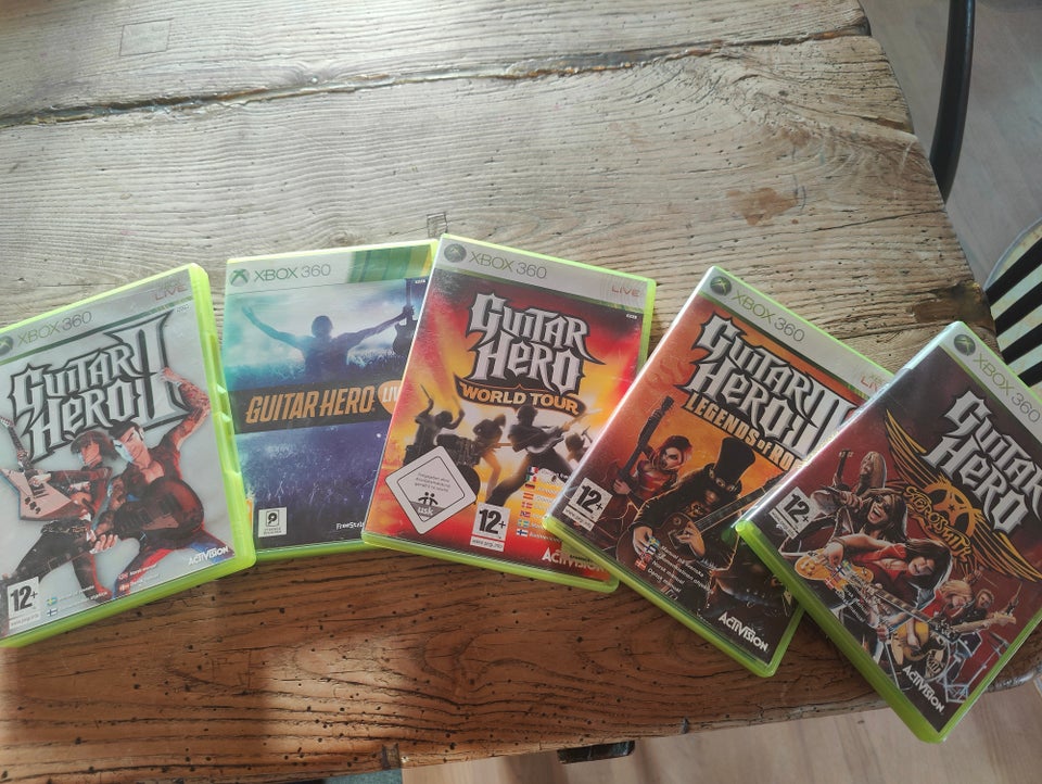 Guitar Hero, Xbox 360