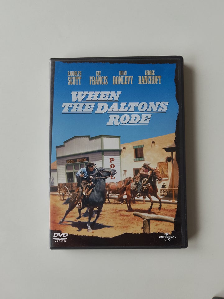 When the Daltons rode, DVD, western