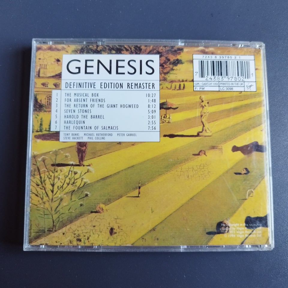 Genesis.: Nursery Cryme., rock