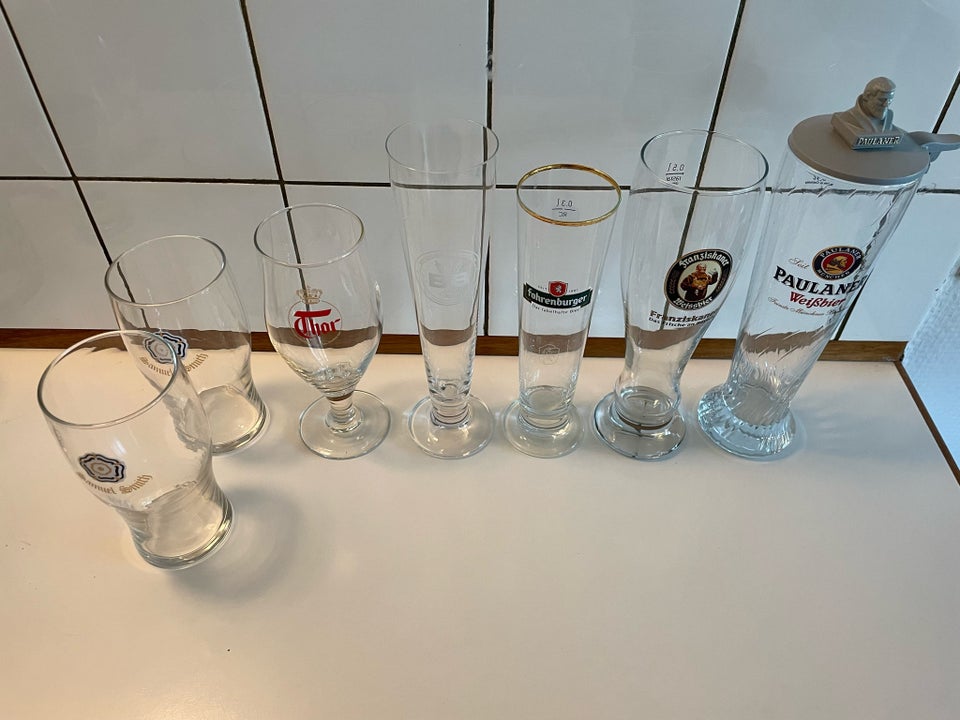 Glas Ølglas Blandet