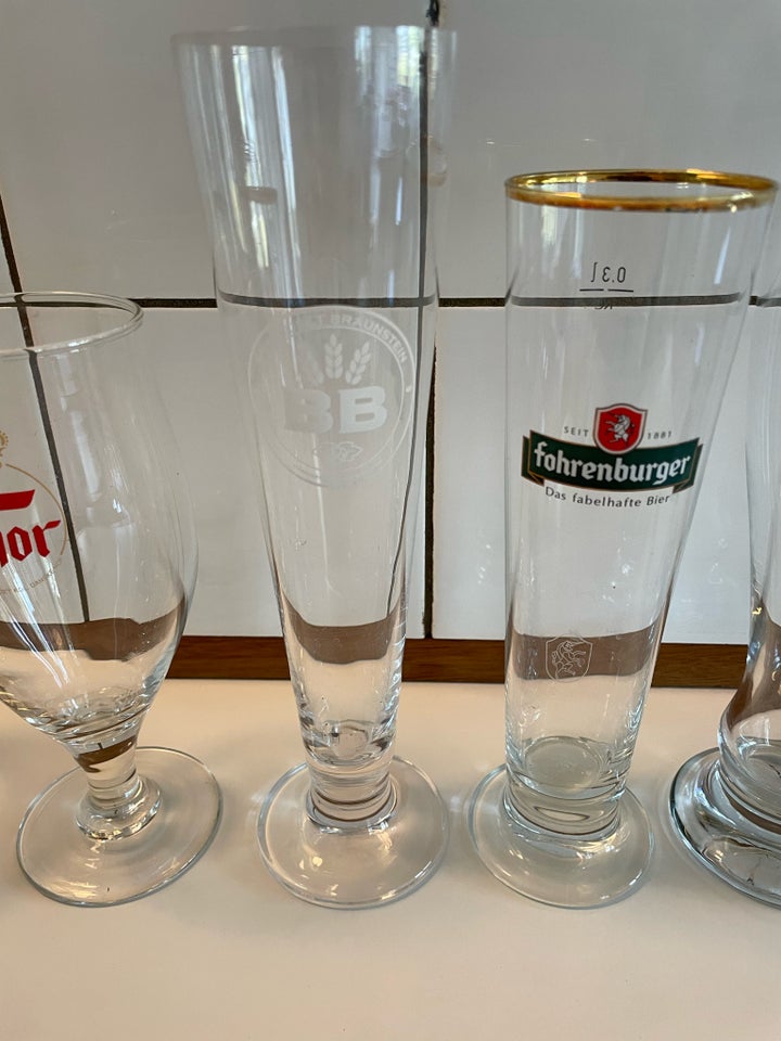 Glas Ølglas Blandet