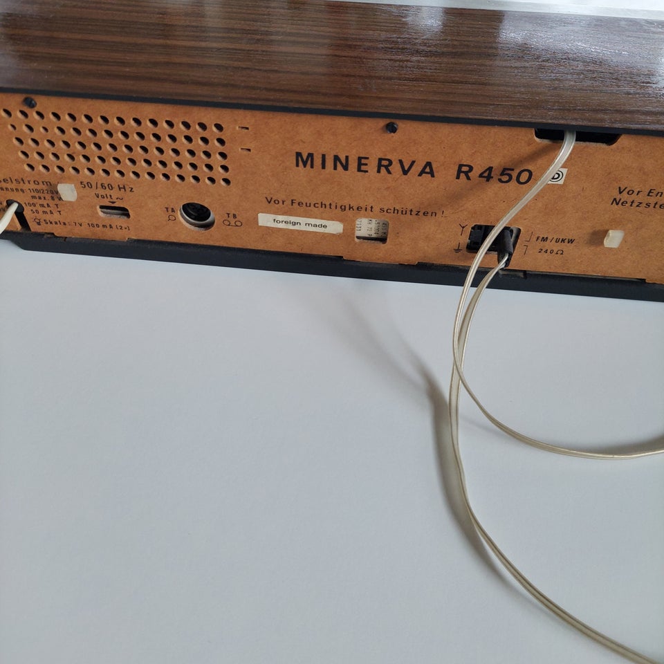 Anden radio, Andet, Minerva r 450