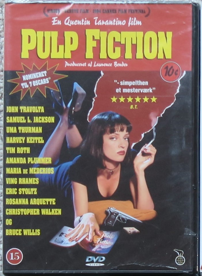 Pulp Fiction, DVD, action