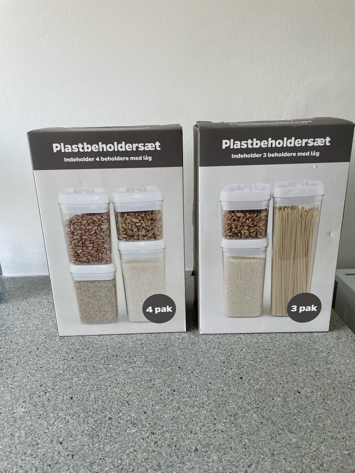 Plastik Opbevarings bøtter