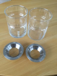 Glas Hyacinthglas/lysestage