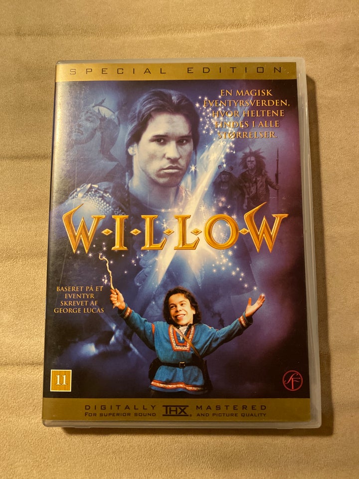 Willow, instruktør Ron Howard, DVD