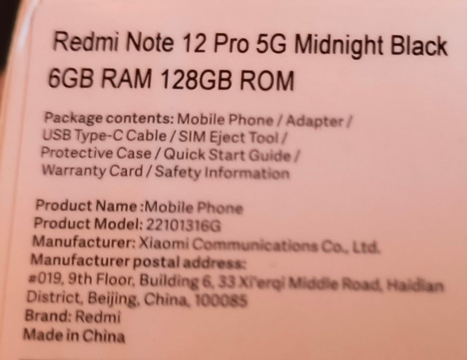 Xiaomi Redmi Note 12 Pro Perfekt