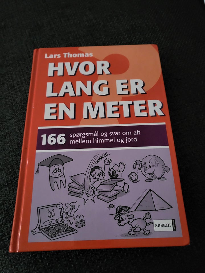 Hvor lang er en meter, Lars thomas,