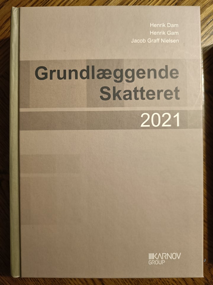 Grundlæggende skatteret 2021