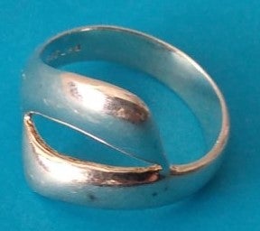 Fingerring, sølv, Jens J. Aagaard