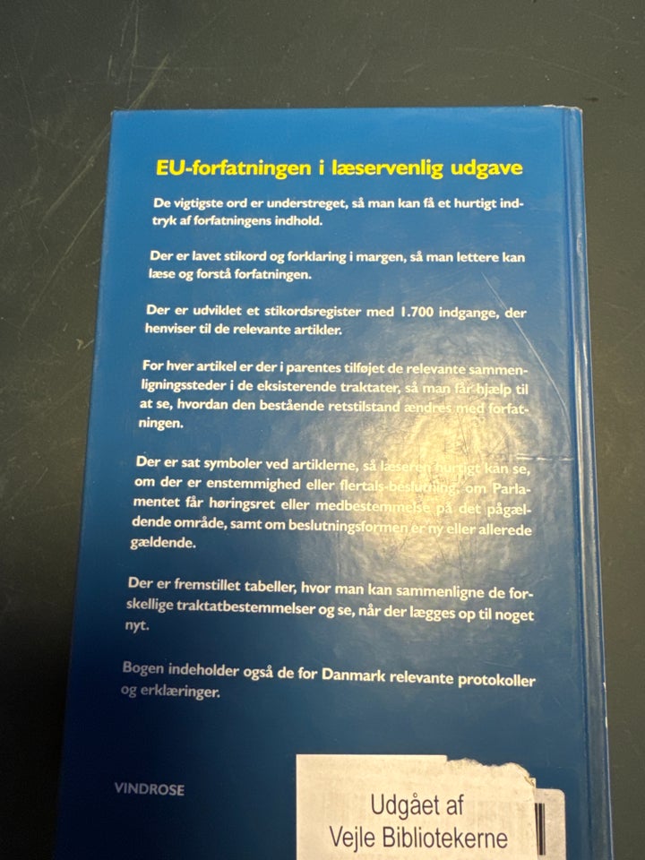 EU forfatningen - den læsevenlige