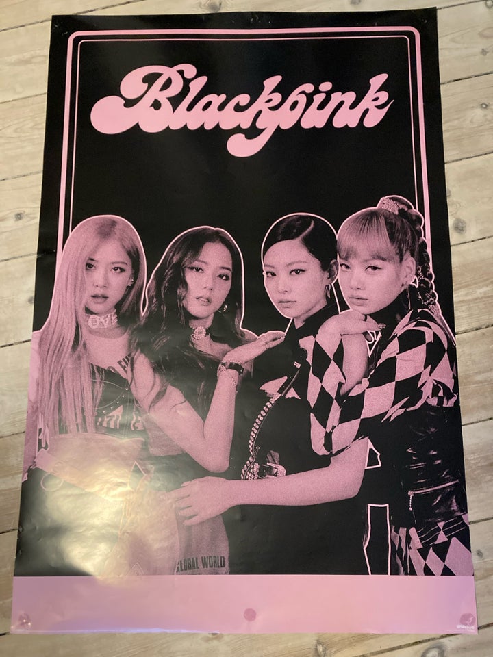 Plakat, Black Pink, motiv: K pop