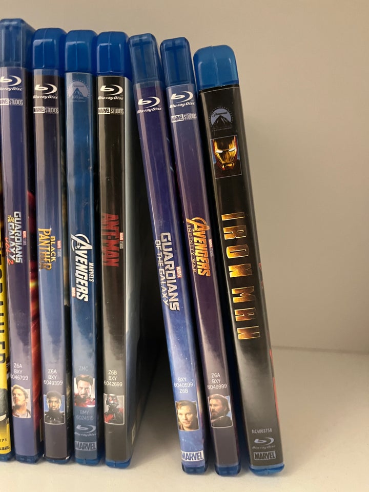 Blu-Ray, instruktør Marvel Blu