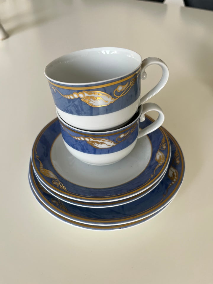 Porcelæn, Kaffekopper, Grå