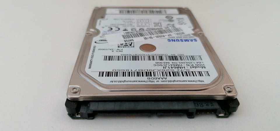 Samsung 640 GB Perfekt