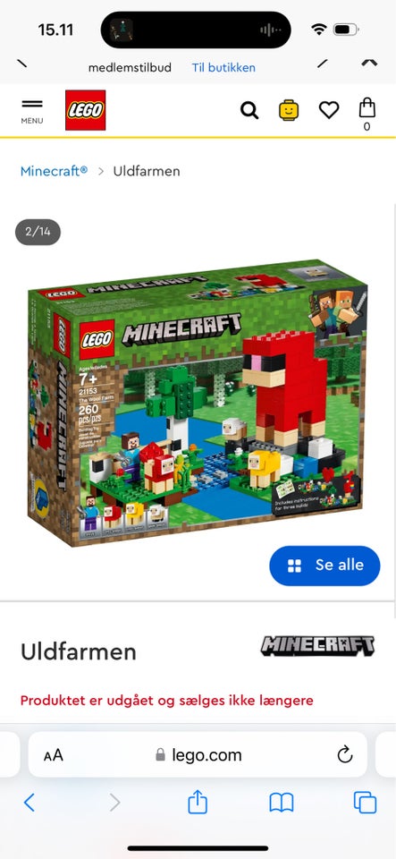 Lego Minecraft, 21153