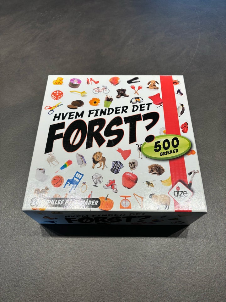 Hvem finder det først?, huskespil