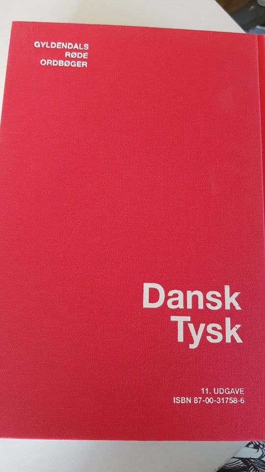 Dansk - Tysk ordbog, Dansk - Tysk