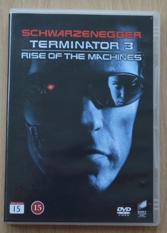 Terminator 3, DVD, action