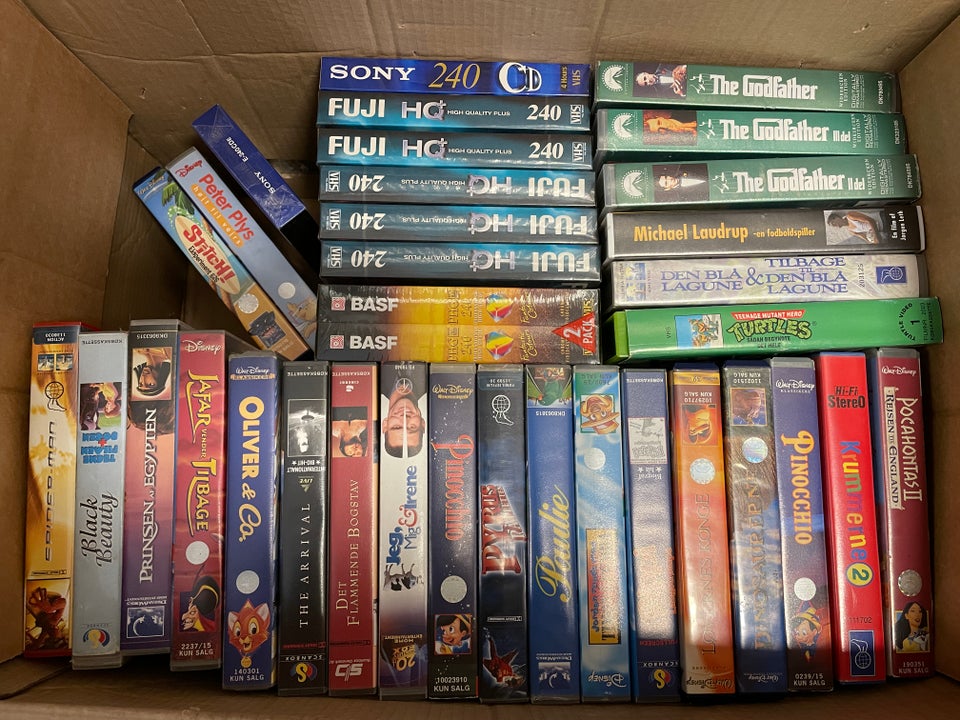 Action, VHS LOT AUKTION: 250+ stk.