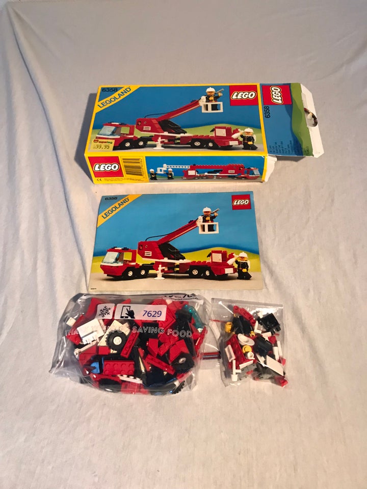 Lego andet 6358 + 6612 + 6621 + 6657