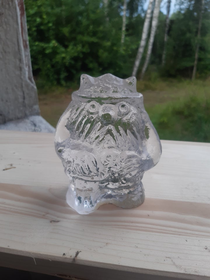 Glas Brevpresser/figur: Viking