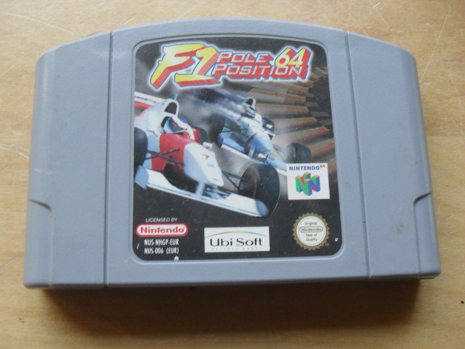 F1 Pole Position 64, N64, racing