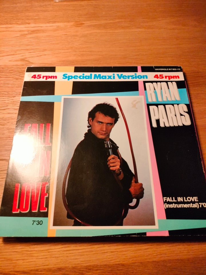 Maxi-single 12", Ryan Paris, Fall