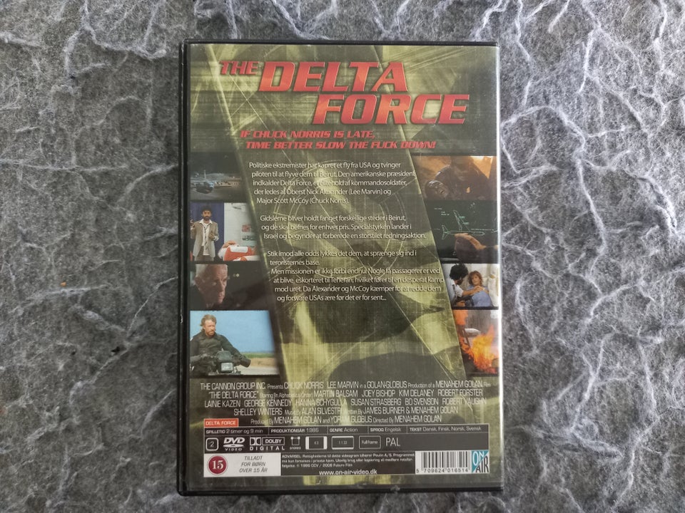 The Delta Force , DVD, action