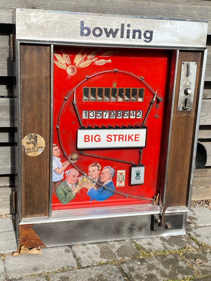 Bowling, spilleautomat, Defekt