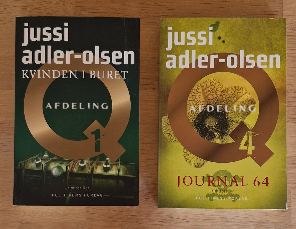 Afdeling Q, Jussi Adler-Olsen,