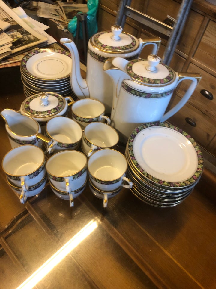 Porcelæn Ct Selandia kaffestel