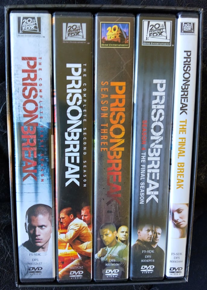 Prison Break, DVD, TV-serier