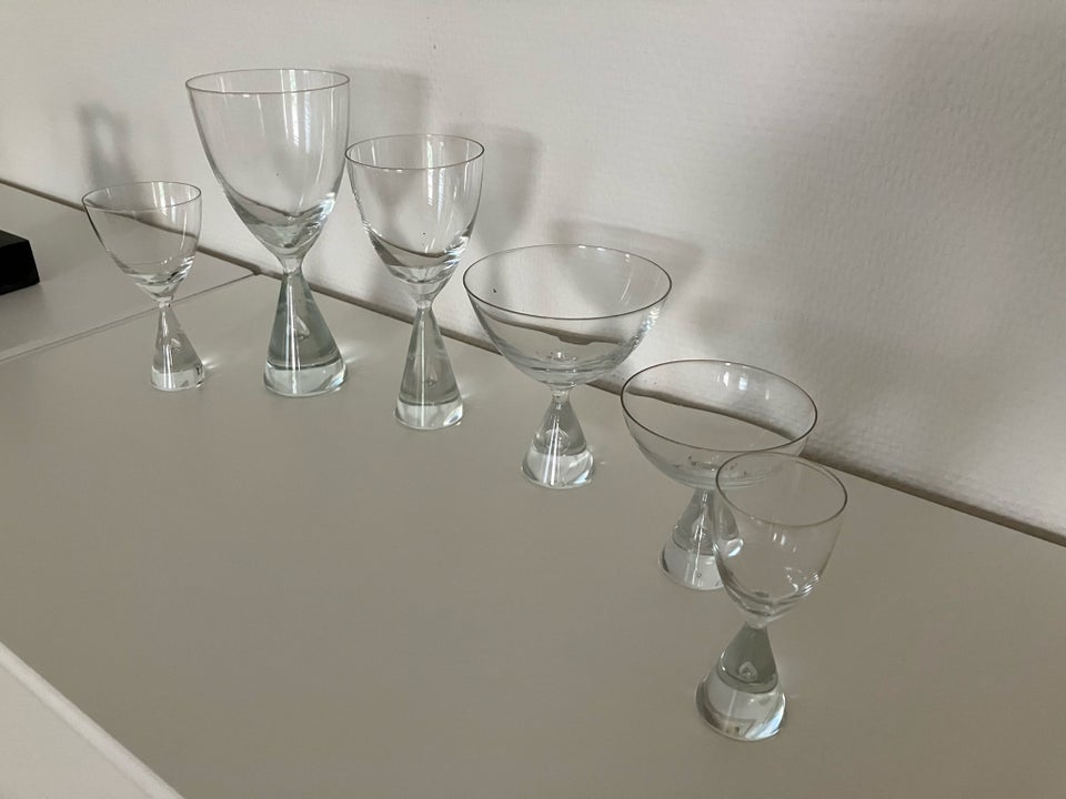 Glas Vinglas Holmegård princess