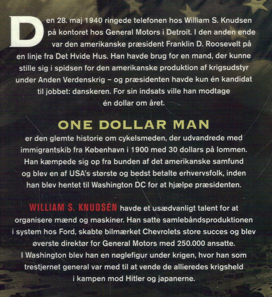 One dollar man  Af Ole Sønnichsen