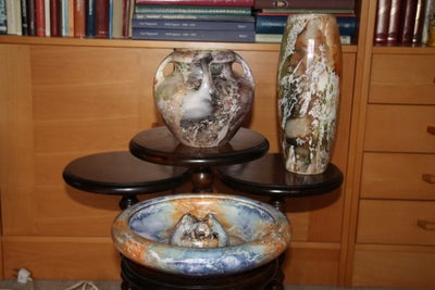 Porcelæn Arabia lustre vase