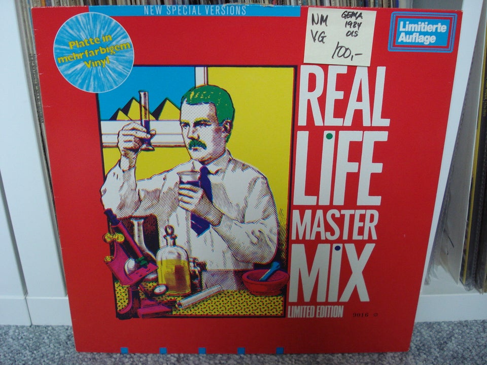 Maxi-single 12", Real Life, Master