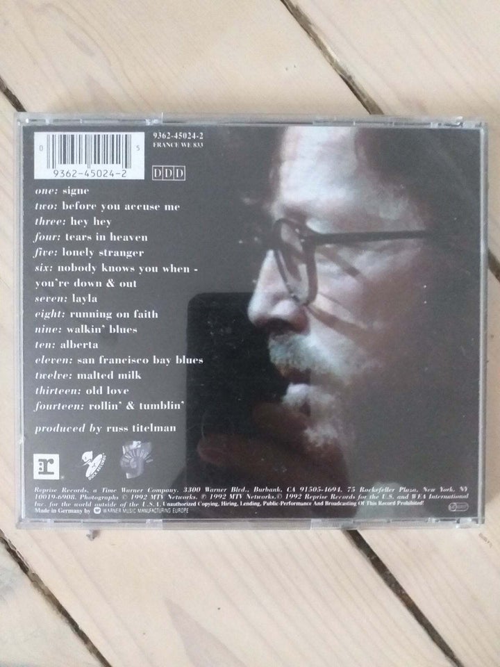 Eric Clapton: Unplugged, rock