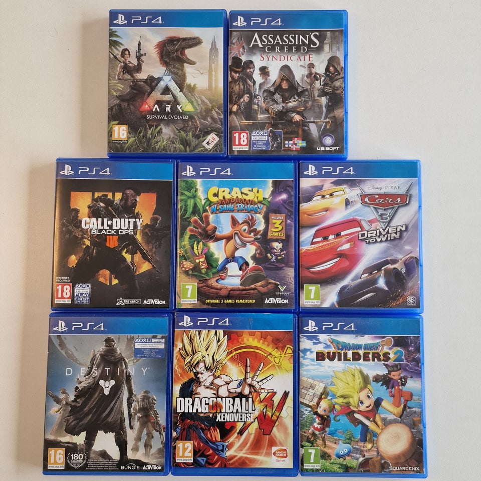 Playstation 4 Blandet Lot , PS4,