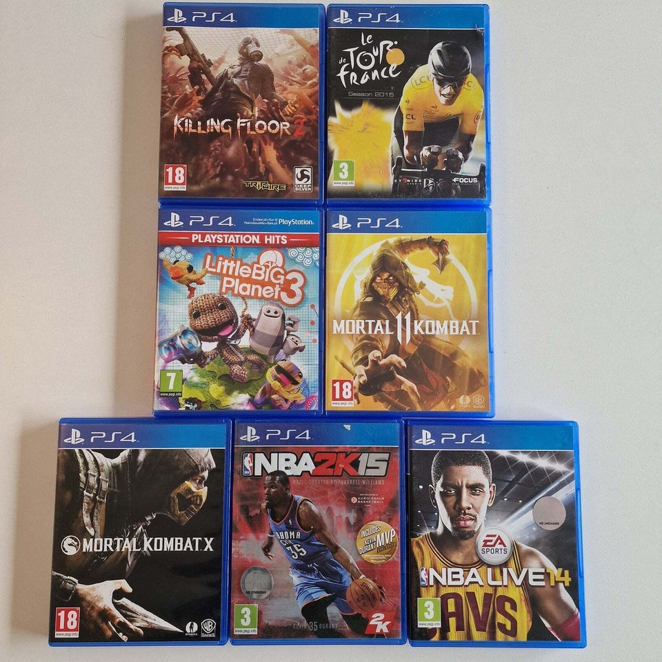 Playstation 4 Blandet Lot , PS4,