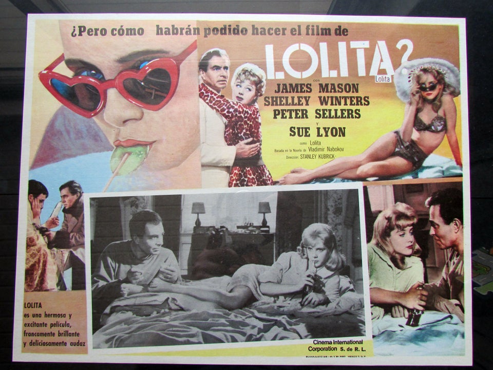 LOLITA 1962 MEXICAN LOBBY CARD