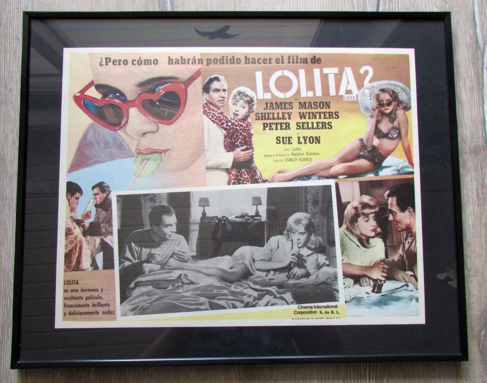 LOLITA 1962 MEXICAN LOBBY CARD